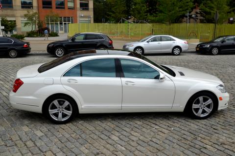 Mercedes S550 for rent in NYC